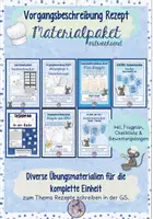 Vorschau - Arbeitsblätter - Mitwachsendes Materialpaket Vorgangsbeschreibung Rezept - Deckblatt