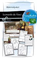 Vorschau - Arbeitsblätter - Leonardo da Vinci: Materialpaket - Deckblatt
