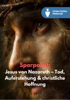 Vorschau - Unterrichtsreihen - Sparpaket: Jesus von Nazareth – Tod, Auferstehung & christliche Hoffnung - Deckblatt