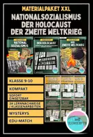 Vorschau - Stundenentwürfe - Materialpaket XXL: Nationalsozialismus, Holocaust und Zweiter Weltkrieg - Deckblatt