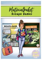Vorschau - Arbeitsblätter - Lehrkrafts Escape Games (wachsendes Materialpaket) - Deckblatt