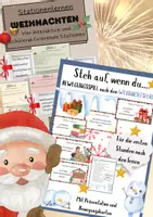 Vorschau - Stundenentwürfe - Materialpaket "Alles rund um Weihnachten" - Deckblatt