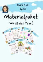 Vorschau - Spiele - Materialpaket 'Wo ist das Paar?' - Deckblatt