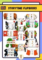anteprima - Esercizi - 16 Storytime flipbooks Bundle - Pagina di copertina