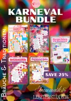Vorschau - Arbeitsblätter - KARNEVAL BUNDLE – Materialpaket zur fünften Jahreszeit - Deckblatt