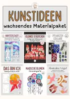 Vorschau - Stundenentwürfe - Kunstideen & kreative Projekte - wachsendes Materialpaket - Deckblatt