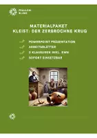 Vorschau - Unterrichtsreihen - Der zerbrochne Krug (Kleist) : Materialpaket mit Unterrichtsreihe + 2 Klausuren - Deckblatt