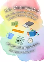 Vorschau - Fördermaterial/Inklusion - XXL-Materialpaket: Masseinheiten - Deckblatt