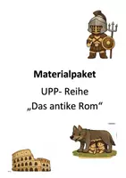 Vorschau - Stundenentwürfe - Materialpaket UPP Reihe "das antike Rom" - MIT UPP Entwurf - Deckblatt