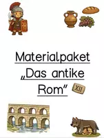 Vorschau - Stundenentwürfe - Materialpaket "Das antike Rom" - ohne UPP- Entwurf - Deckblatt