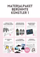 Vorschau - Mal- und Bastelvorlagen - Materialpaket berühmte Künstler, Teil 1 - Deckblatt