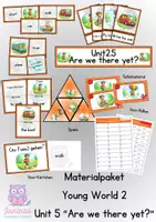 Vorschau - Spiele - Materialpaket - Young World 2 - Unit 5 "Are we there yet?" - Deckblatt