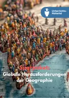 Vorschau - Unterrichtsreihen - Sparpaket: Globale Herausforderungen der Geographie | Urbanisierung, Ressourcen, Nachhaltigkeit & Tourismus – Klassen 8–9 - Deckblatt