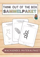 Vorschau - Arbeitsblätter - Materialpaket - Think Outside The Box - Weitermalbilder - Deckblatt
