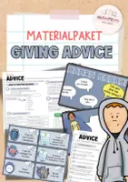 Vorschau - Merkblätter - Giving Advice | Materialpaket | Merkblätter, Übungen, Checkliste - Deckblatt