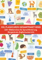 Vorschau - Fördermaterial/Inklusion - XXL Flashcards-Gesamtpaket (ENG) – 120+ Bildkärtchen für Englischunterricht, Grundschule & Morgenkreis - Deckblatt