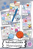 Vorschau - Arbeitsblätter - Materialpaket Individualziele - Wochenziele - Deckblatt