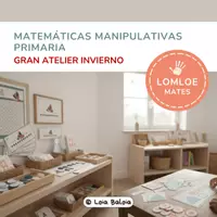Vista previa - Unidades / Secuencias / Situaciones de Aprendizaje - Matemáticas Manipulativas primaria - Gran Atelier LOMLOE - Portada
