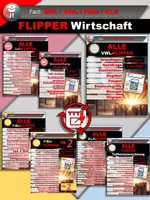 Vorschau - Unterrichtsreihen - Flipper-Materialpaket zu Wirtschaft (VWL, BWL, FiBu, KLR) - Deckblatt