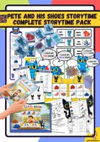 Vorschau - Arbeitsblätter - Pete and His shoes: Complete Storytime Pack - Deckblatt