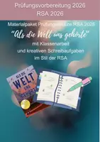 Vorschau - Arbeitsblätter - Materialpaket Prüfungslektüre RSA 2026 "Als die Welt uns gehörte" - Deckblatt
