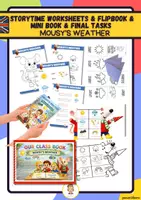anteprima - Esercizi - Mousy's weeather: Storytime Worksheets & flipbook & mini book & Final Tasks - Pagina di copertina