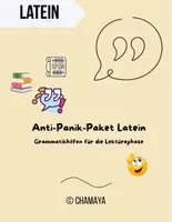 Vorschau - Stundenentwürfe - Wachsendes Anti-Panik-Paket Latein (Grammatikhilfen für die Lektürephase) - Deckblatt