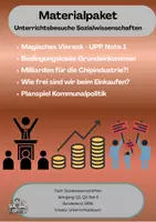 Vorschau - Stundenentwürfe - Sozialwissenschaften / SoWi / UPP / Unterrichtsbesuche - Deckblatt
