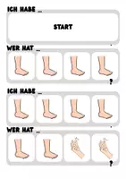 Vorschau - Spiele - Ich habe ... Wer hat ... ? Kettenspiel Bodypercussion Bundle für 18-24 SuS - Deckblatt