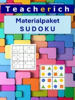 Vorschau - Arbeitsblätter - Materialpaket SUDOKU - Deckblatt