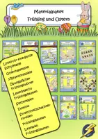 Vorschau - Spiele - Materialpaket Frühling und Ostern - Deckblatt