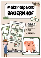Vorschau - Spiele - Materialpaket | Bauernhof | Lernpaket Bauernhof - Deckblatt