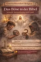 Vorschau - Unterrichtsreihen - Materialpaket - Das Böse - Das Böse im Menschen - Das Böse in der Bibel - Versuchung - Kain und Abel - Neid - mit Lösung (Klasse 8 9 10) - Deckblatt