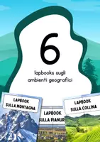 anteprima - Altro tipo di materiale - Raccolta di lapbook di geografia sugli ambienti - Pagina di copertina