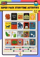 Vorschau - Unterrichtsreihen - SUPERPACK STORYTIME ACTIVITIES (+120 Materialien · +25 klassische Storytime-Bücher) - Deckblatt