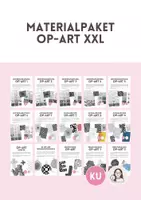 Vorschau - Mal- und Bastelvorlagen - Materialpaket OP-Art XXL - Deckblatt
