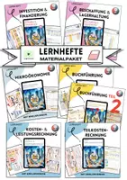 Vorschau - Unterrichtsreihen - Materialpaket - Lernhefte zu Wirtschaft inkl. Lösungshefte - Deckblatt