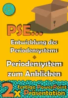 Vorschau - Präsentationen/Tafelbilder - 📦Materialpaket: Periodensystem der Elemente (2x fertige Präsentation) - Deckblatt