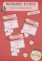 Vorschau - Spiele - Materialpaket Blitzblick: Blitzlesen häufige Wörter (digitale Tafelbilder) - Deckblatt