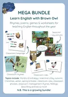 Vista previa - Unidades / Secuencias / Situaciones de Aprendizaje - Learn English with Brown Owl - Portada