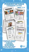 Vista previa - Unidades / Secuencias / Situaciones de Aprendizaje - PACK PEQUEREPORTER@S COMPRENSIÓN LECTORA NIVEL 1 Y 2 - Portada