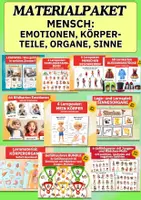 Vorschau - Arbeitsblätter - Materialpaket Sprache & Ich-Kompetenz – Gefühle, Körper, Familie & Alltag im Überblick - Deckblatt