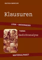 Vorschau - Arbeitsblätter - Materialpaket: Lyrik - 4 Klausuren Biedermeier & Vormärz (Analyse & Vergleich) – Oberstufe - Deckblatt