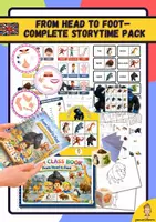 anteprima - Esercizi - FROM HEAD TO FOOT COMPLETE STORYTIME PACK - Pagina di copertina