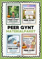 Vorschau - Mal- und Bastelvorlagen - Peer Gynt - Materialpaket: Expertenheft, Morgenstimmung, Anitras Tanz, Peer Gynts Rückkehr - Deckblatt