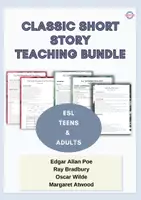 Vista previa - Hojas de trabajo - Short Story Resources for teens and adults.Poe-Bradbury-Wilde-Atwood - Portada