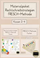 Vorschau - Poster - Materialpaket Rechtschreibstrategien FRESCH-Methode - Deckblatt
