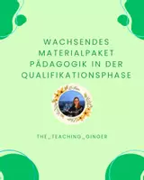 Vorschau - Unterrichtsreihen - wachsendes Materialpaket Pädagogik Qualifikationsphase - Deckblatt