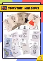 Vista previa - Hojas de trabajo - 10 Storytime mini books - Portada