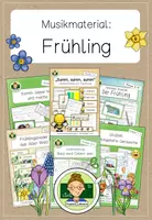 Vorschau - Stundenentwürfe - Materialpaket: Musik im Frühling - Deckblatt